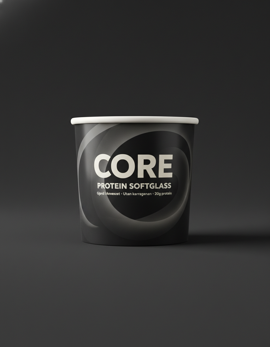 Burkkoncept: CORE Protein Softglass